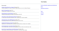 Desktop Screenshot of nickshubin.com